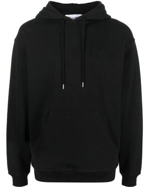 Etudes Studio National Hoodie Mit Logo-Stickerei - Schwarz
