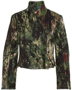 Henrik Vibskov Shell Textured Jacket - Green