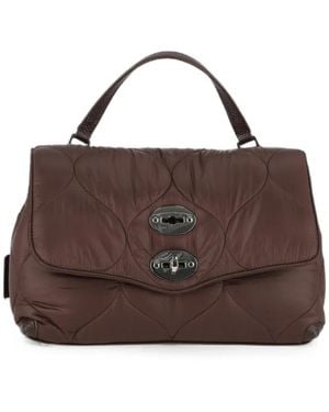 Zanellato Postina Quilted Tote Bag - Brown