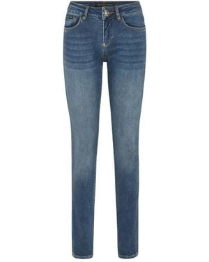Philipp Plein Stretch-Cotton Skinny Jeans - Blue