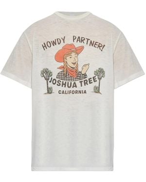 RE/DONE Printed T-Shirt - White