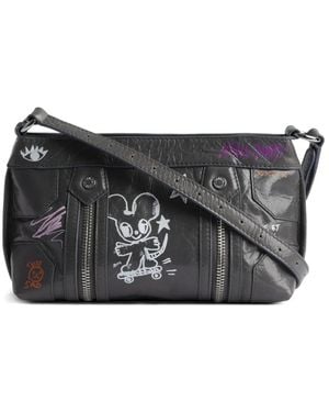 Zadig & Voltaire X Humberto Cruz Sunny Mood Cross Body Bag - Black