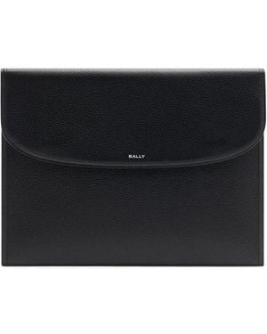 Bally Capitol Clutch mit Klappe - Schwarz