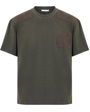 Helmut Lang クルーネック Tシャツ - グリーン