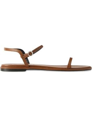 Aeyde Sandales Nettie En Cuir - White