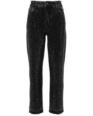 Liu Jo Jeans Mit Strass - Schwarz