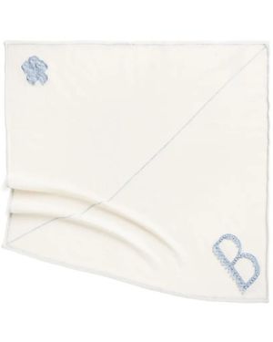 Barrie Écharpe En Cachemire - Blanc
