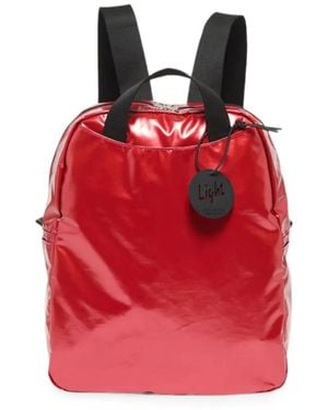 Jack Gomme Lami Light Metallic Backpack - Red