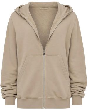 Rick Owens Jumbo Gimp Hoodie Met Lange Mouwen - Naturel