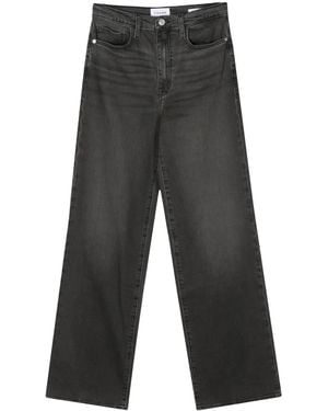 FRAME Straight-Leg Jeans - Grey