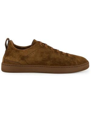 Church's Rochdale Lace-Up Suede Sneakers - Brown