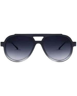 Thierry Lasry Alieny Pilot-Frame Sunglasses - Blue