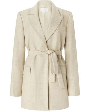 Genny Blazer con cinturón - Neutro