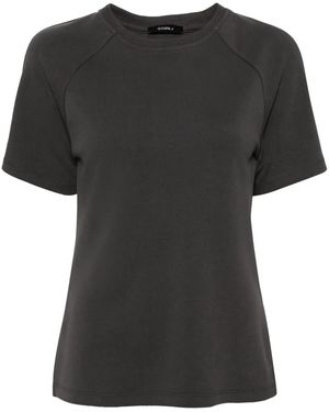 Goen.J Twist-Detailing Cotton T-Shirt - Black