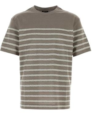 Giorgio Armani Crew-Neck T-Shirt - Grey