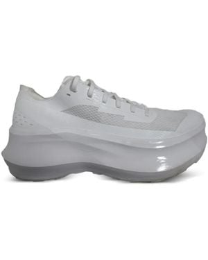 Salomon X Comme Des Garçons Phantasm Platform Trainers - Grey