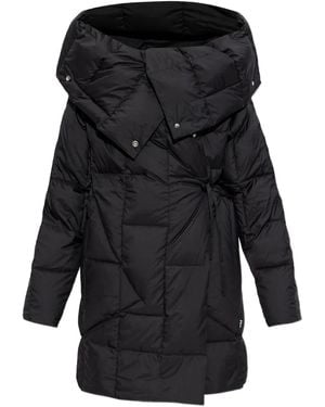 Add Button Quilted Top - Black