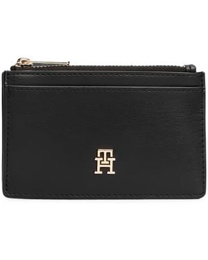 Tommy Hilfiger Tarjetero Icon Cc Largo - Negro
