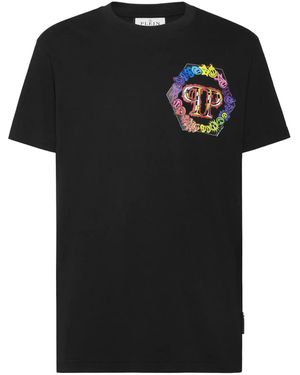 Philipp Plein ロゴ Tシャツ - ブラック