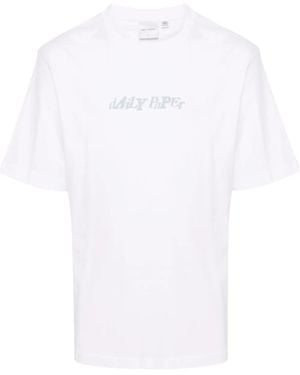 Daily Paper Unified Type Cotton T-Shirt - White