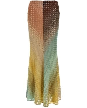 Missoni Woven Maxi Skirt - Yellow