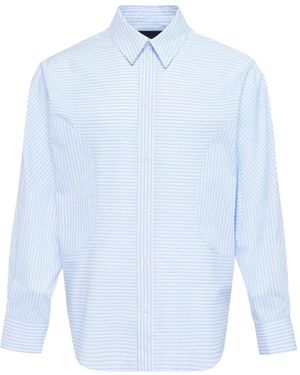 Simone Rocha Patterned Shirt - Blue