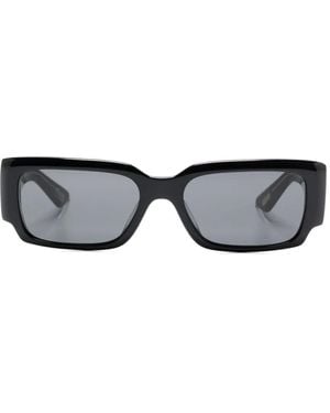 Oliver Peoples Rectangle-Frame Sunglasses - Black