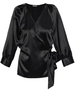 By Malene Birger Blusa Pacey A Portafoglio - Nero