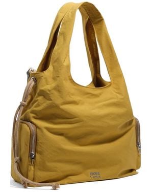Bimba Y Lola Large Paper Pocket Shoulder Bag - Metallic