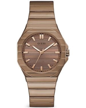 Guess Reloj De 38 Mm Con Caja Octogonal - Neutro