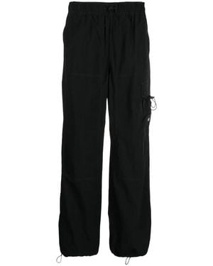 Dickies Drawstring Wide-Leg Pants - Black