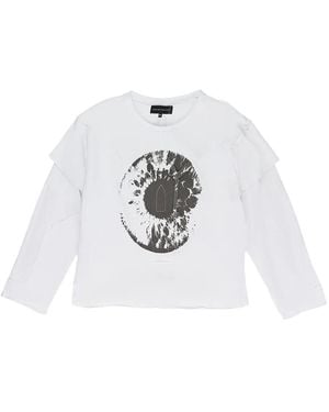 Who Decides War Eye Winged T-Shirt - White