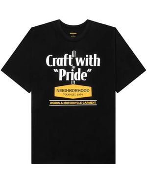 Neighborhood Craft With Pride T-Shirt - Black