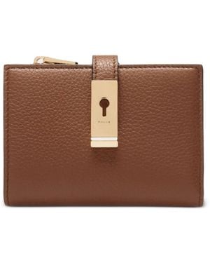Bally Lock Me Bifold Wallet - Brown