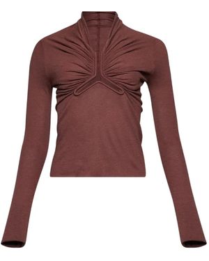 Rick Owens Allanah ロングスリーブ トップ - レッド