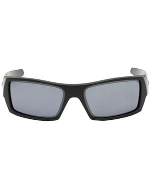 Oakley Gascan Rectangle-Frame Sunglasses - Gray