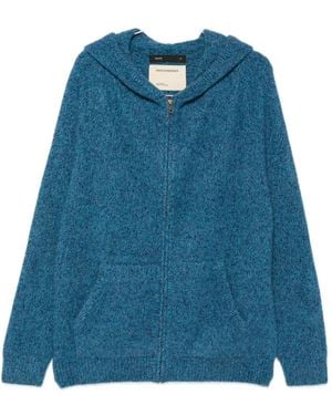 Frenckenberger Cardigan Mit Reißverschluss - Blau