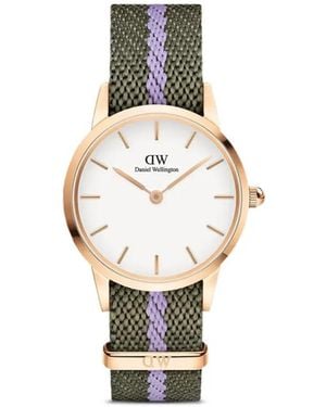 Daniel Wellington Iconic Nato 28mm 腕時計 - ホワイト