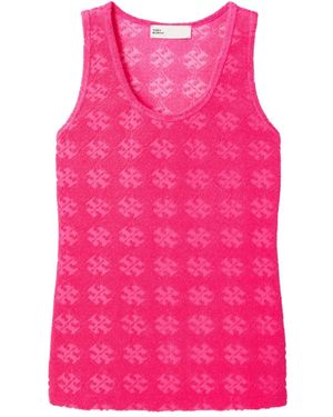 Tory Burch ノースリーブ タンクトップ - ピンク