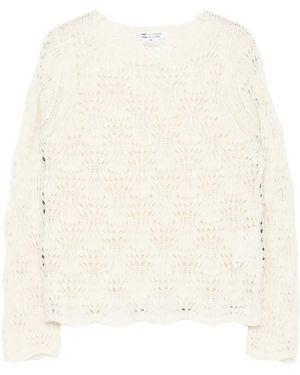 Comme des Garçons Knitted Top - Natural