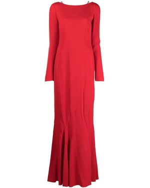 Givenchy Chain-Link Detail Dress - Red