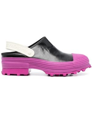CAMPERLAB Traktori Clogs - Purple