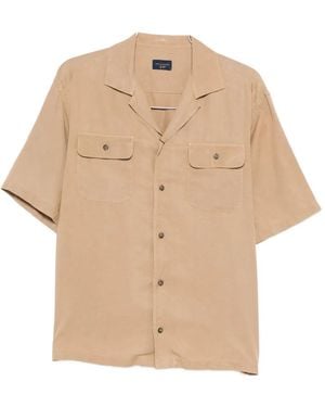 Paul & Shark Double-Pocket Short-Sleeve Shirt - Natural