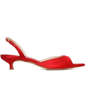 Ginissima Vicky Peep-Toe Sandals - Red