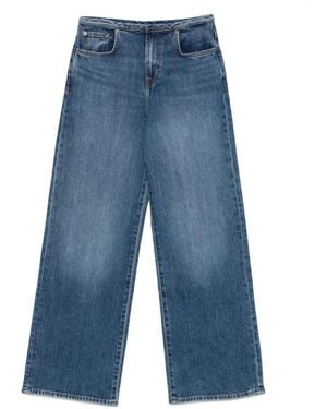 7 For All Mankind Straight-Leg Jeans - Blue