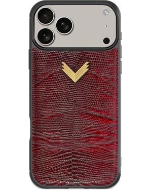 Velante Leather-Textured Iphone 17 Pro Max Phone Case