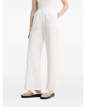 Marc O' Polo Drawstring-Waistband Pants - White