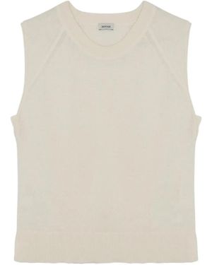 Jonathan Simkhai Round-neck Sleeveless Tank Top - ナチュラル