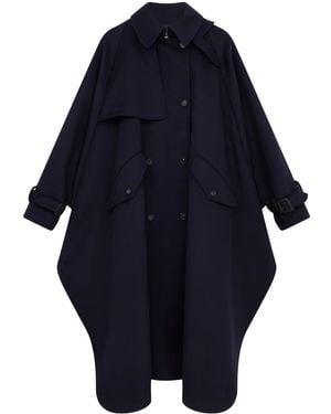 Stella McCartney トレンチコート - ブルー