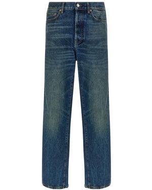 Department 5 Curtis Cotton Wide-Leg Jeans - Blue